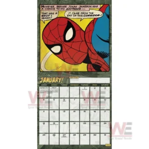 marvel heroes vs villains 2026 wall calendar img 16 TkYFC