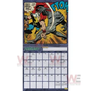 marvel heroes vs villains 2026 wall calendar img 17 sSobp