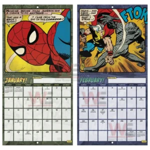 marvel heroes vs villains 2026 wall calendar img 19 WCxU3