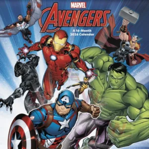 marvel heroes vs villains 2026 wall calendar img 7 hs8Ux