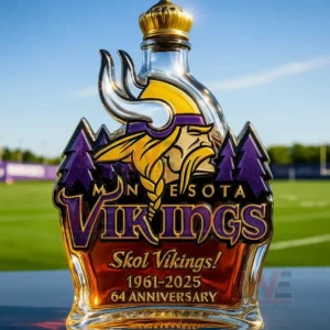 minnesota vikings commemorative edition whisky bottle img 6 P8KDm