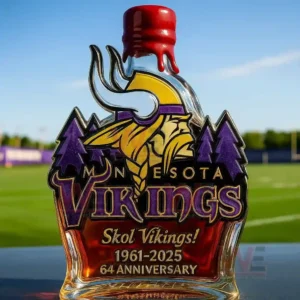 minnesota vikings commemorative edition whisky bottle img 7 Dactq