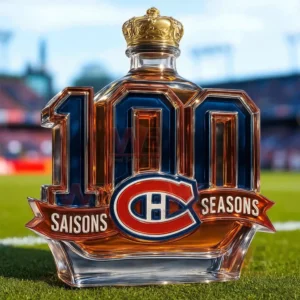 montreal canadiens 100th anniversary limited edition whiskey bottle img 4 LEk5Q