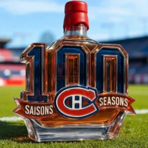 montreal canadiens 100th anniversary limited edition whiskey bottle img 5 UXbk3