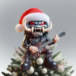 motorhead band christmas tree topper img 4