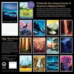 national park 2026 wall calendar img 22 TwQ2S