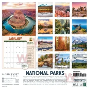 national park 2026 wall calendar img 25 cIEKH