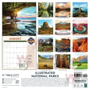 national park 2026 wall calendar img 27 fVKY9