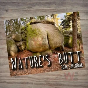 Natures Butt 2026 Wall Calendar 12 natures butt 2026 calendar img 5 iW7gE