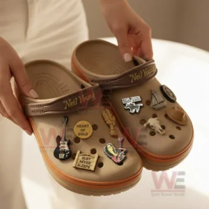 neil young crocs clogs with charms img 4