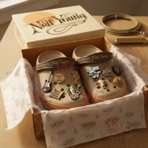 neil young crocs clogs with charms img 5
