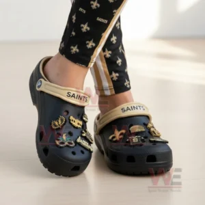 new orleans saints nfl crocs clogs with charms img 4 akDrh