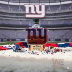 new york giants 100th anniversary whisky collectors edition bottle img 5 wbj1u
