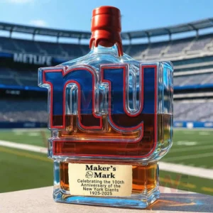 new york giants 100th anniversary whisky collectors edition bottle img 7 BxCJW