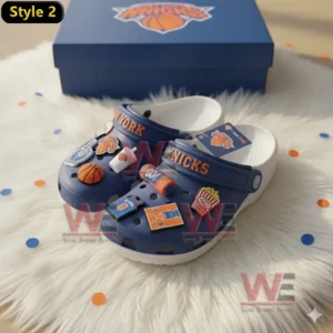 new york knicks nba crocs clogs with charms img 5