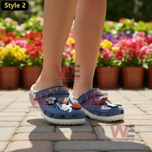 new york knicks nba crocs clogs with charms img 6