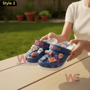 new york knicks nba crocs clogs with charms img 7