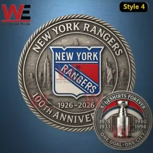new york rangers 100th anniversary commemorative coin img