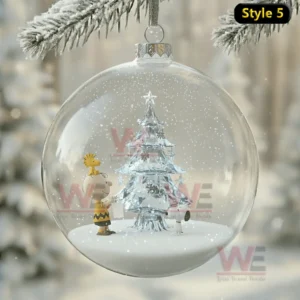 newest snoopy snow christmas ornament img 5 9QTmi