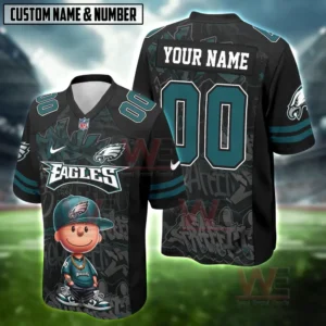 nfl charlie brown hiphop vibes football jersey img 4