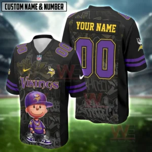 nfl charlie brown hiphop vibes football jersey img 6