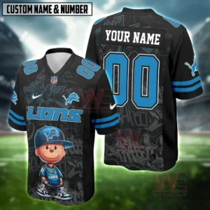 nfl charlie brown hiphop vibes football jersey img 7
