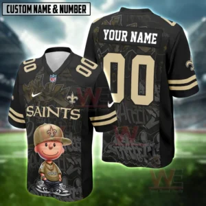 nfl charlie brown hiphop vibes football jersey img 8
