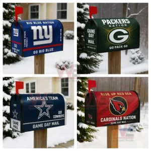 NFL Football Outdoor Mailbox Decoration 10 nfl football outdoor mailbox decoration img 3 1qTuC