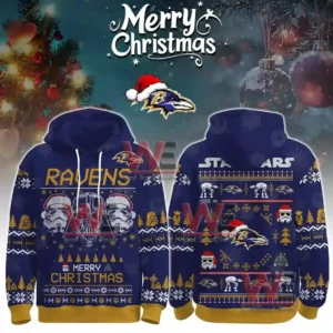 nfl football team christmas star wars the force hoodie img 10 orqRu