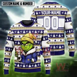 NFL Football Team Cool Grinch Coffee Ugly Christmas Sweater 14 nfl football team cool grinch coffee ugly christmas sweater img 5 LejY9