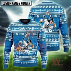 nfl football team disney donald duck mickey mouse goofy ugly christmas sweater img 6 HSNGw