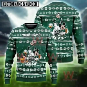 nfl football team disney donald duck mickey mouse goofy ugly christmas sweater img 7 NLLkm