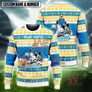 nfl football team disney donald duck mickey mouse goofy ugly christmas sweater img 8 7lYJ6