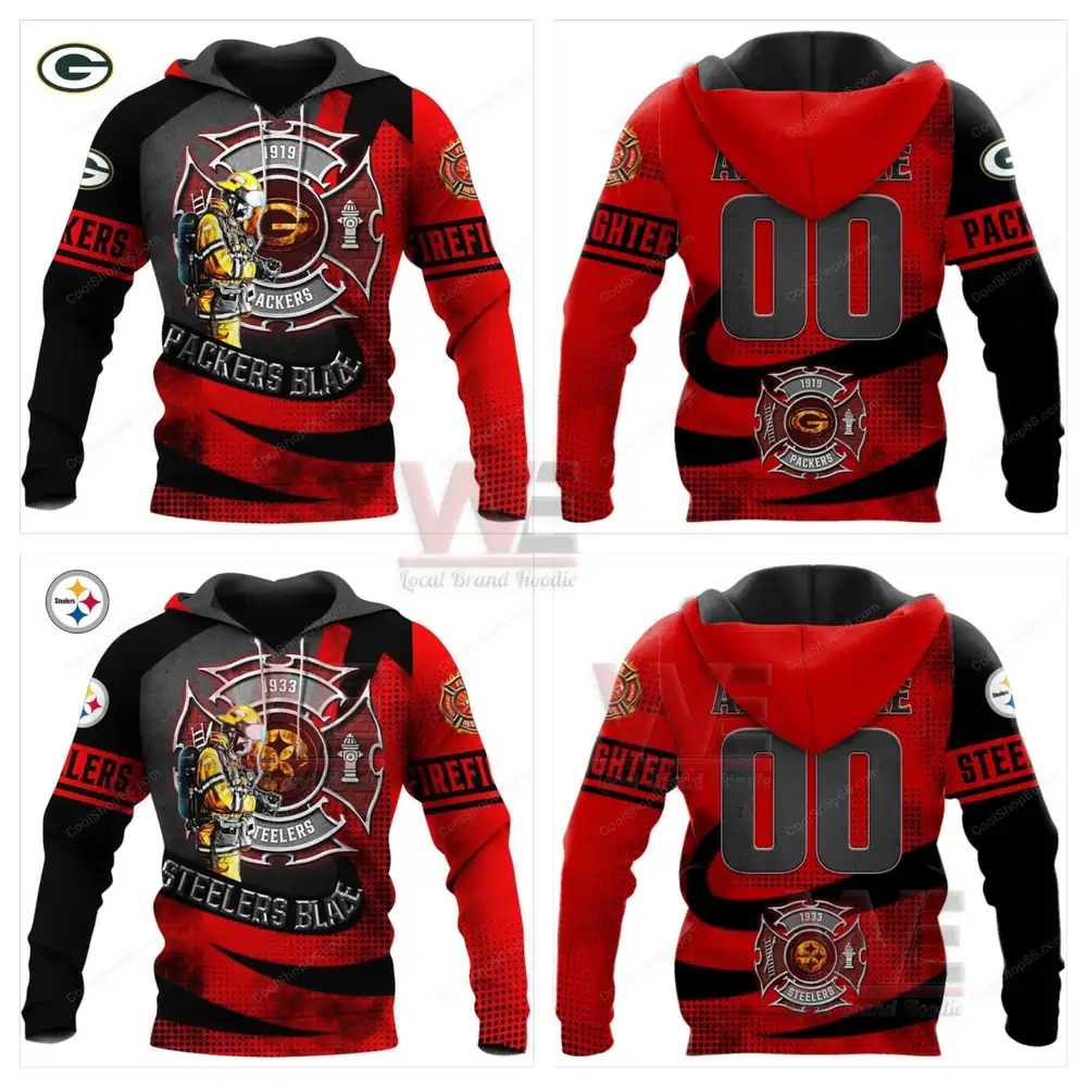 NFL Football Team Firefighter Hoodie 15 NFL Football Team Firefighter Hoodie - Image 15