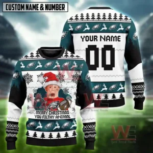 NFL Football Team Home Alone Ugly Christmas Sweater 14 nfl football team home alone ugly christmas sweater editions limited img 5 SU4is