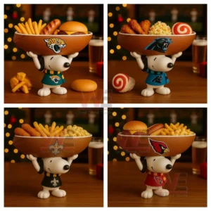 NFL Football Team Snoopy Snack Tray 16 nfl football team snoopy snack tray img 7 dq5TJ