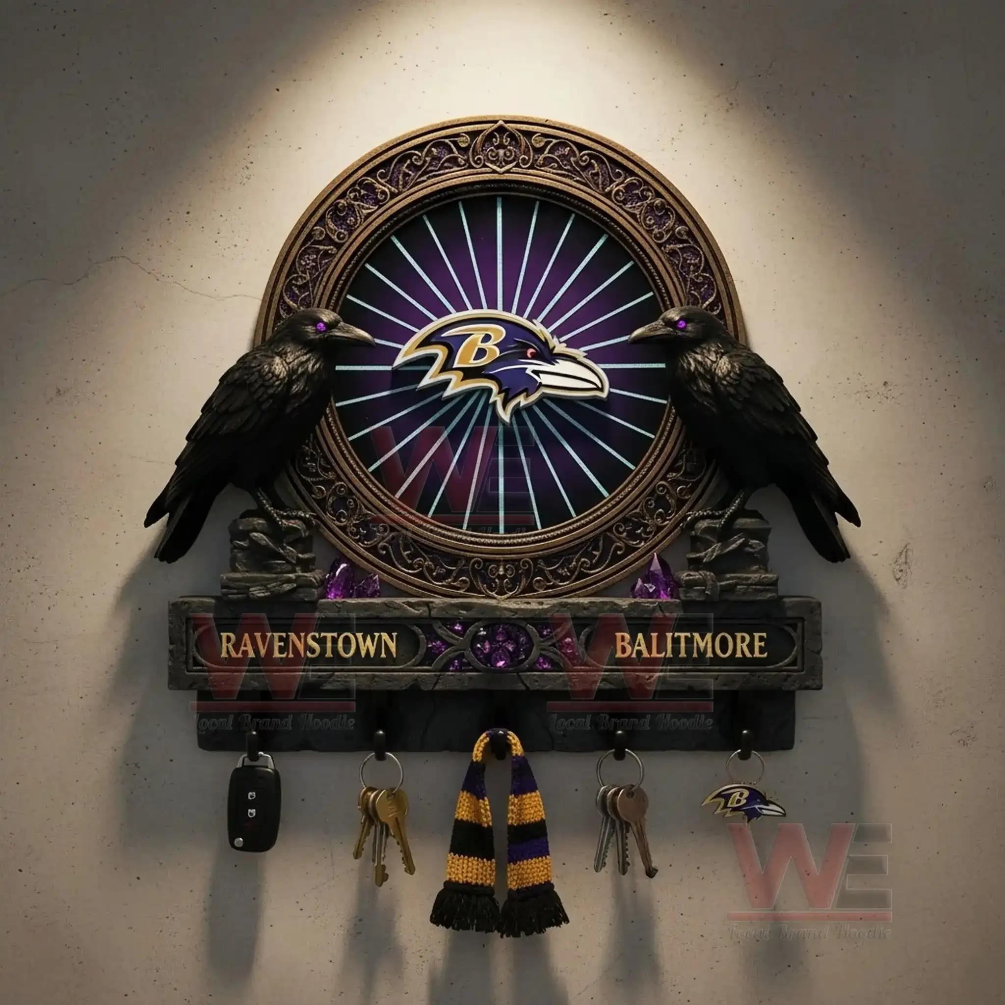 NFL Football Team Spirit Guardian Wall Key Holder 5 NFL Football Team Spirit Guardian Wall Key Holder - Image 5