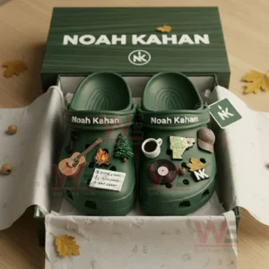 noah kahan crocs clogs with charms img 4