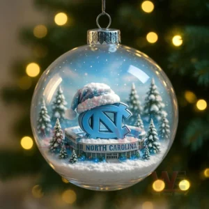 north carolina tar heels christmas ornament img 8