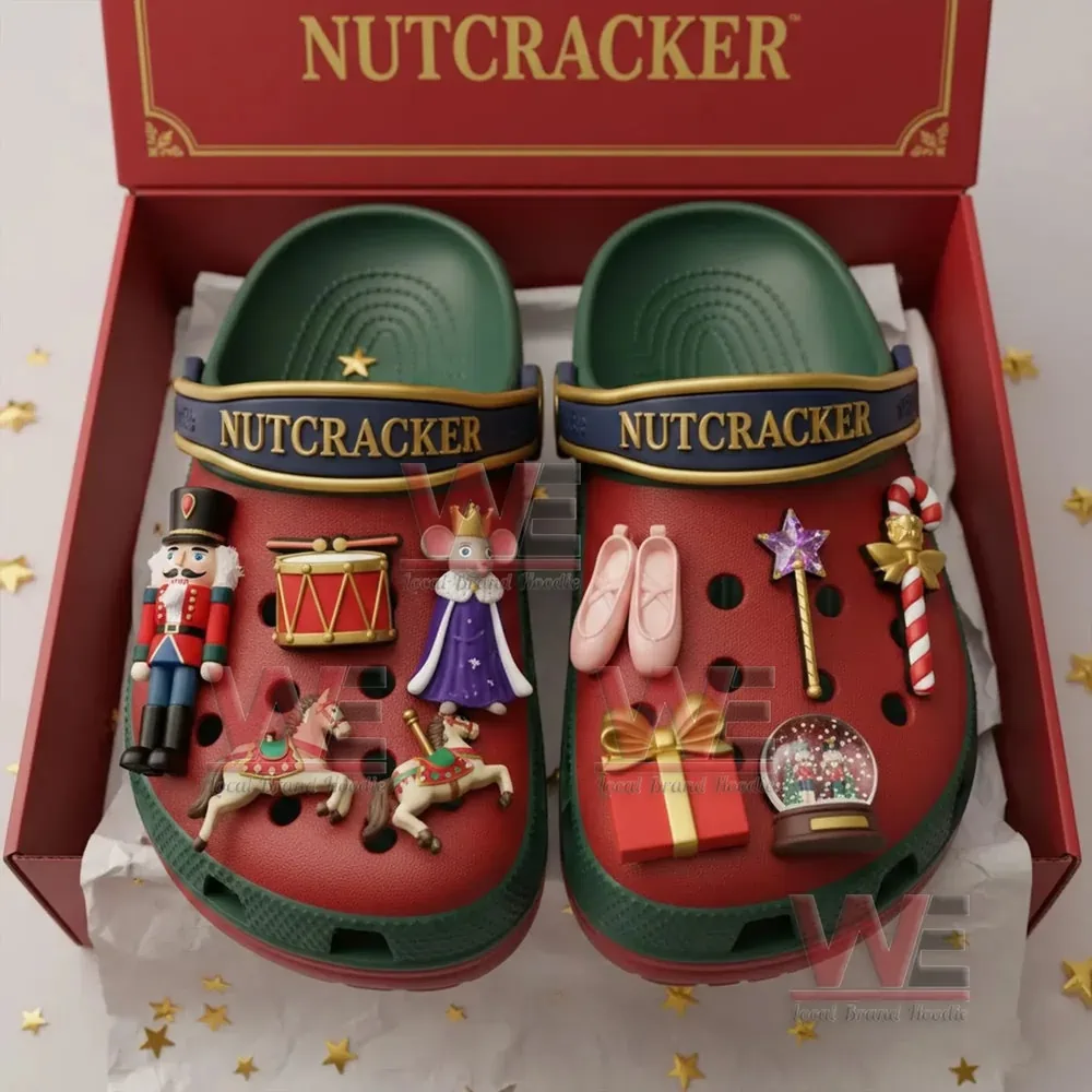 Nutcracker Premium Crocs Croband Clogs with Charms 5 Nutcracker Premium Crocs Croband Clogs with Charms - Image 5