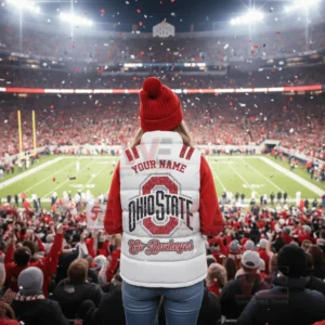 ohio buckeyes go buckeyes custom puffer jacket img 4 Vhrno
