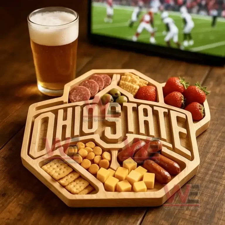 Ohio State Buckeyes Heritage Platter Board - WeLocalBrandHoodie
