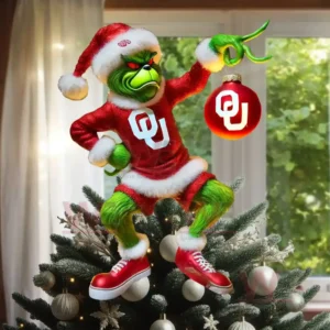 oklahoma sooners christmas tree topper img 4