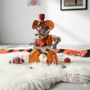OSU Oklahoma State Cowboys Whiskey Bottle 13 oklahoma state cowboys whiskey bottle img 4 hXn3E