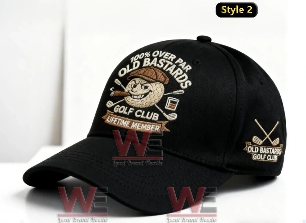 Old Bastards Golf Club Lifetime Member Cap hat 5 Old Bastards Golf Club Lifetime Member Cap hat - Image 5