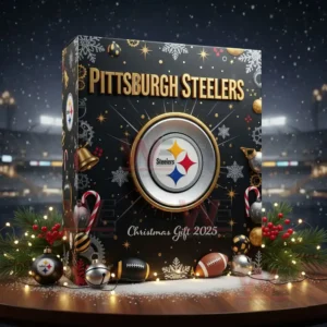 pittsburgh steelers christmas tree topper with ornament img 2