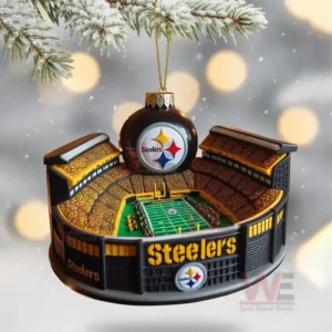 pittsburgh steelers christmas tree topper with ornament img 4
