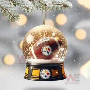 pittsburgh steelers christmas tree topper with ornament img 5