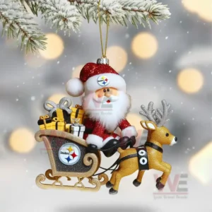 pittsburgh steelers christmas tree topper with ornament img 6