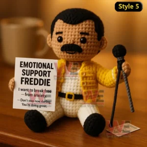 Queen Band Emotional Support Doll 10 queen band emotional support doll img 4